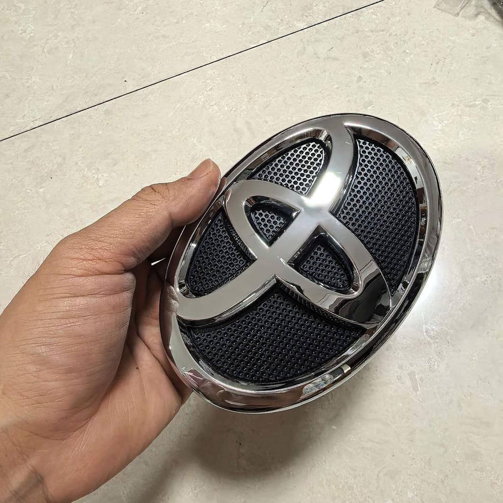 CZM2  140mm Toyota Corolla Emblem Front Grill 2009 2010 2011 2012 2013 Premium Adhesive 1.8L/2.4L 75311-02060 75301-02010 75312-02060