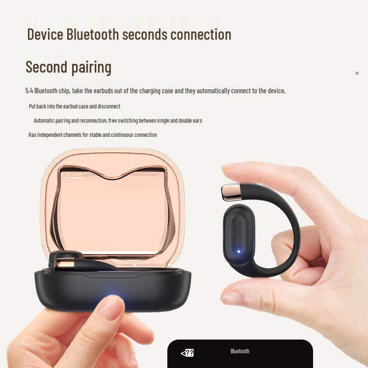 OWS08 Открытого типа Беспроводные Bluetooth-наушники с зажимом и костной проводимостью