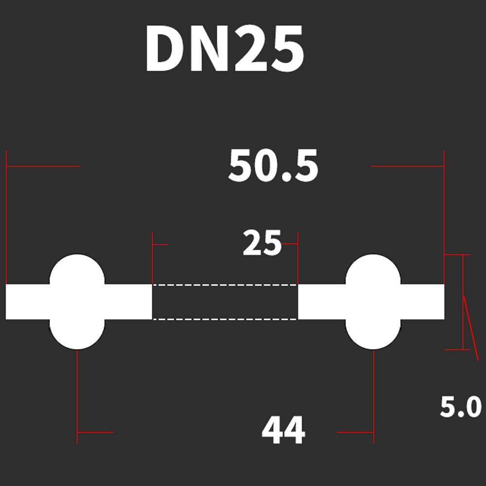DN10-DN200 Стандарт DIN 3/4" 1.5" 2" -8" Тройной зажим EPDM Санитарная уплотнительная прокладка Лента для домашнего пивоварения