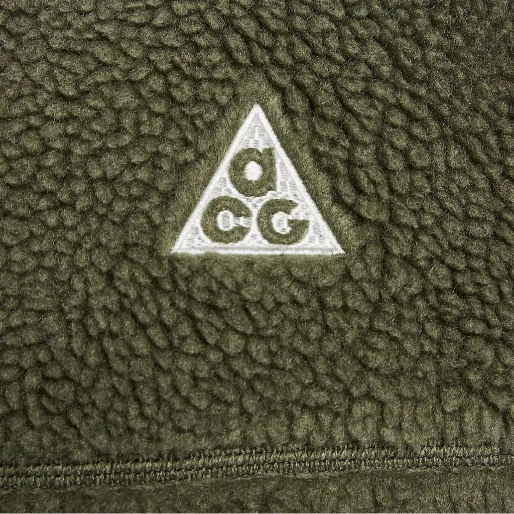 Nike ACG Storm-Fit Adv Ss25 Canwell Glacier Удобная мягкая теплая куртка с воротником-стойкой Мужская куртка Оливково-зеленый Красное дерево-зеленый Бледно-зеленый FV8654-222