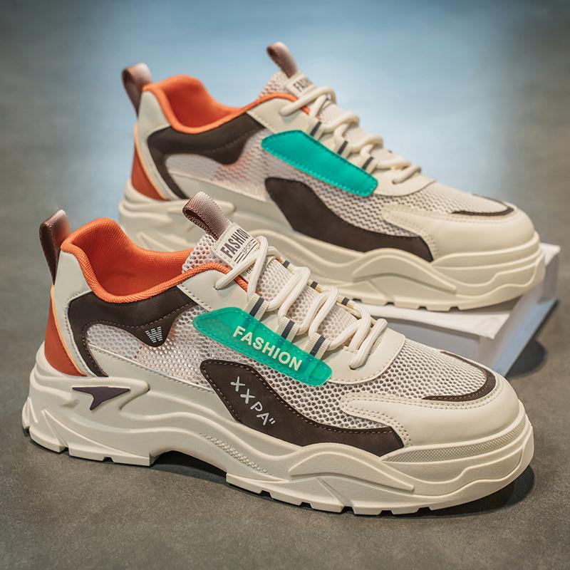 Новые модные мужские туфли Four Seasons Low Top, удобные дышащие повседневные кроссовки