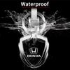 3D Metal Car Keychain Key Chain Ring Key Holder Styling Car Accessories For Honda Fit Mugen Insight Type S R VTEC DOHC Modulo Vezel Legend RR