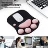 Hand Guard Gaming Mouse Pads Wrist Pad Mouse Wrist Pad Portable 3D Cat Paw Mouse Pad  Office Worker