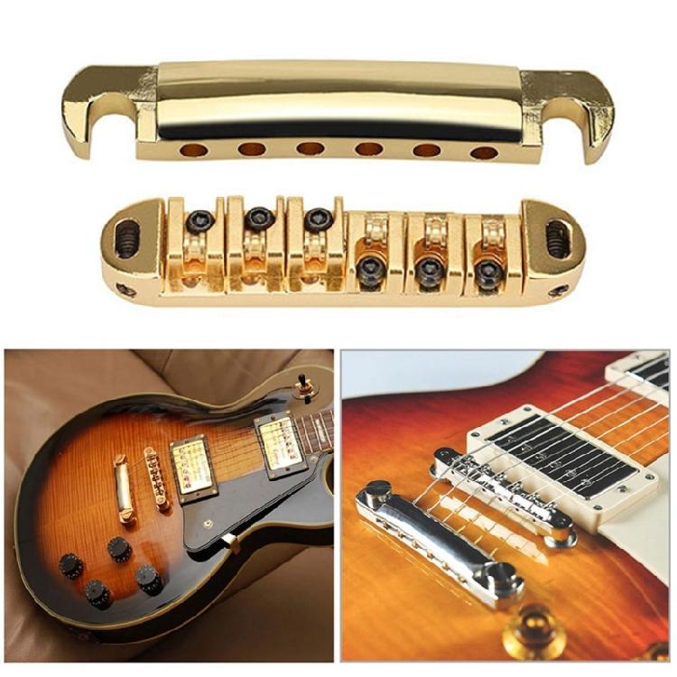 1 комплект роликовый гитарный бридж с фиксацией Tune O Matic бридж хвостовик для гитары