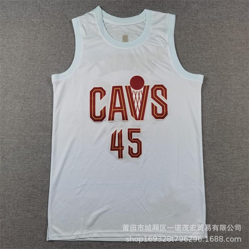 Mens Retro Basketball Jersey 1 Harden 45 Mitchell Embroidered Team Vest Sports