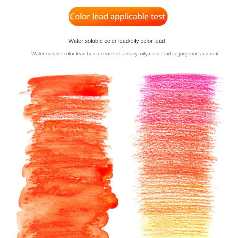 Масляные цветные карандаши 12/18/24/36/48 цветные в коробке детские карандаши для рисования и живописи набор цветных карандашей