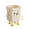 Милое мусорное ведро 12/16 л Мультяшное мусорное ведро с глазами руками ногами Пластиковая корзина для мусора с открытым верхом для кухни офиса ванной комнаты