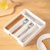 1/2Pcs Drawer Organizer Expandable Kitchen Tray for Utensils Adjustable Flatware Holder with 45388 Compartments Cutlery