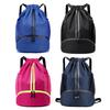 Drawstring Gym Bag Soccer Basketball Organizer with Separate Shoe Compartment Large Capacity Waterproof Design Drawstring Backpack AVE