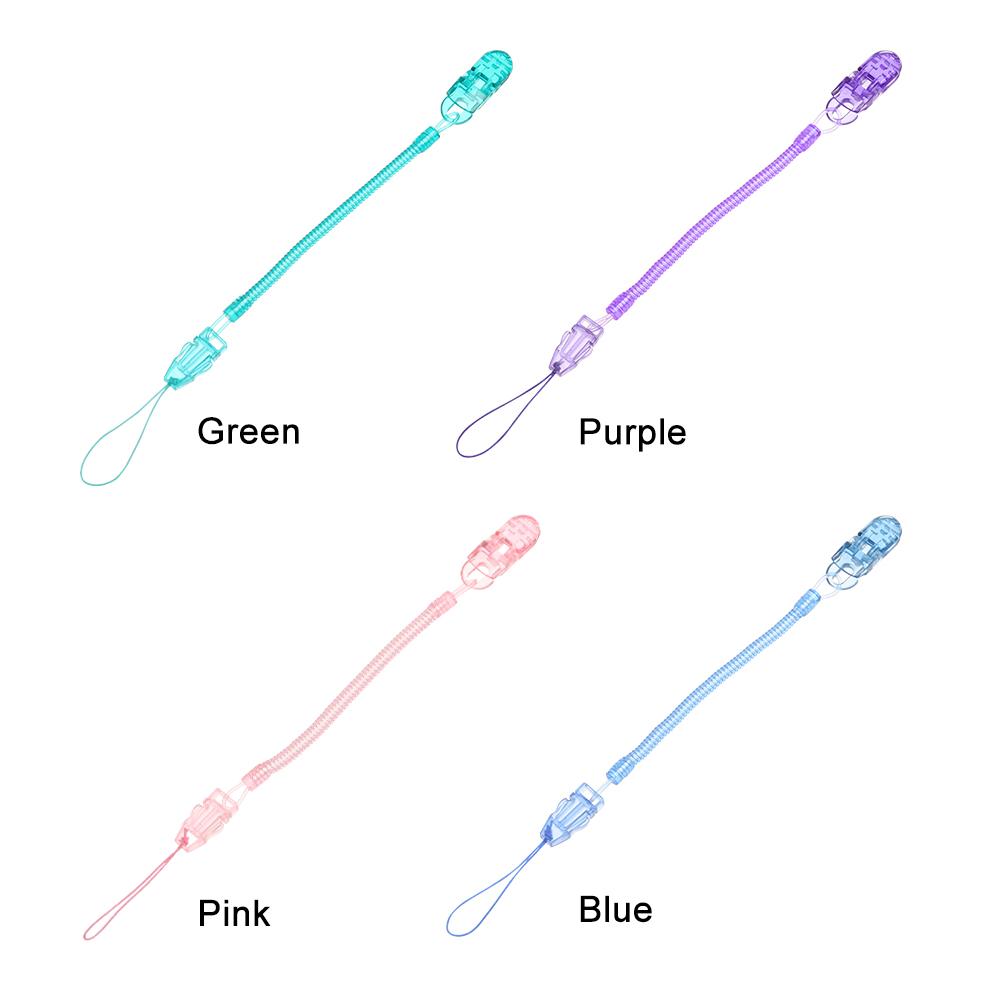 1PC Anti-lost Chain Soother Chew Toy Nipple Strap Dummy Clips Pacifier Chain Baby Teething