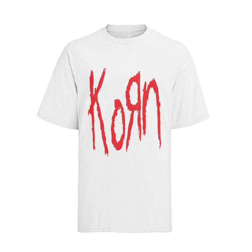 Korn Стилизованный Дэвид Брайан Группы Музыка Рок Гранж 80-е Мужская Органическая Футболка Мужские Женские Футболки Топ S-XXXL