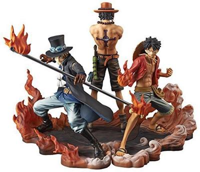One Piece DXF BROTHERHOOD II Фигурки Аниме Товары Приз Banpresto Луффи и Сабо и Эйс Полный набор из 3