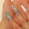 Elegant Gothic Ring Metal Punk Metal Jewelry Daily Nail Ring  Concert