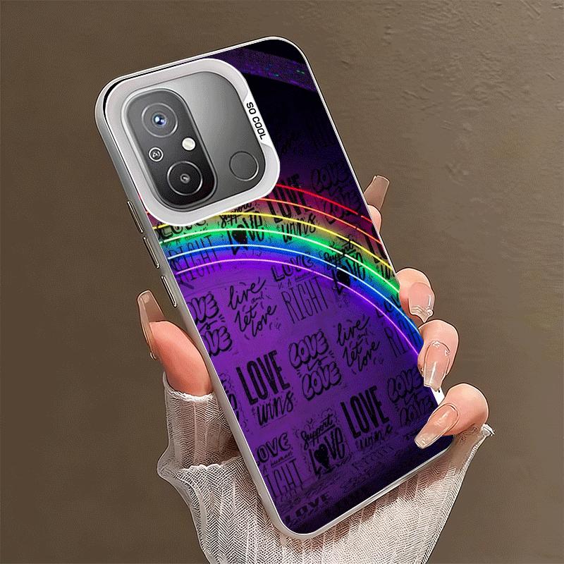 LGBT Rainbow Love Is Love Soft Phone Case for Xiaomi Redmi 15C 15 14C 13C 12C Poco X5 X6 X7 Pro X3 F8 F7 Ultra M8 13 12 Cover Ba