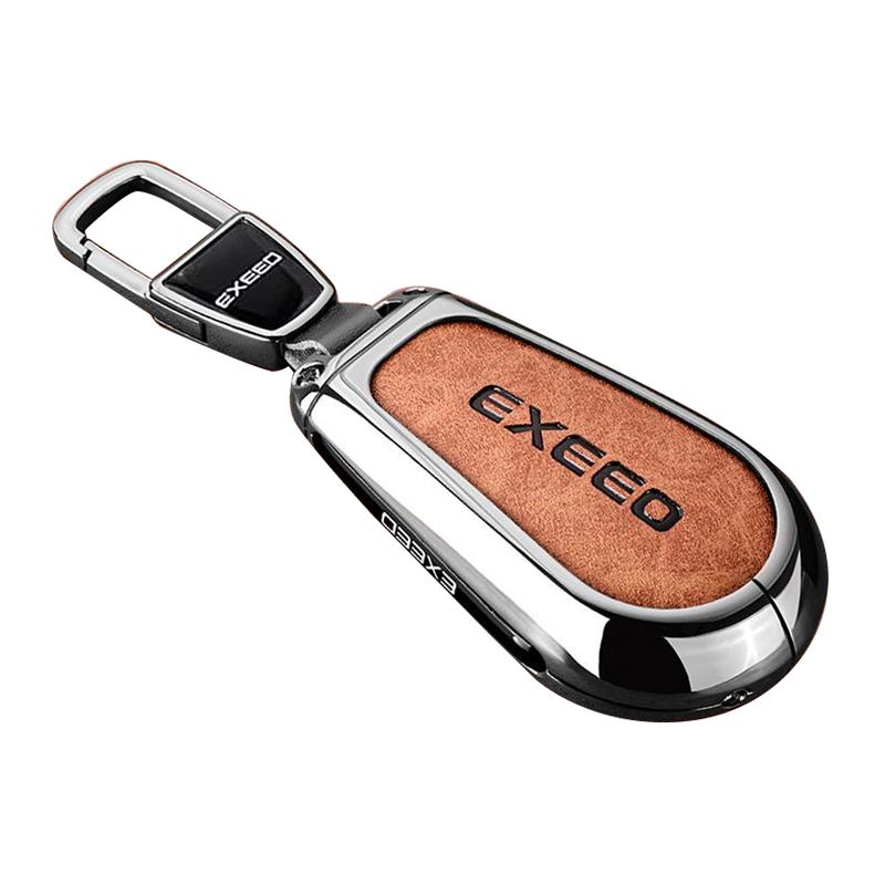 Чехол-брелок из цинкового сплава для автомобильного ключа Exeed Exlantix Et Es Sterra, кольцо-держатель, аксессуары