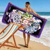 Jojo's Bizarre Adventure: Diamond Unbreakable beach towel beach soft swim seaside Outdoor pool towel Fashion Comfort Travel and vacation towels