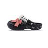 Classic Clog EVA Plaid Cute Beya Beach Cartoon Hand-drawn Graffiti Niche Versatile Campus Style Hole Shoes Unisex Black