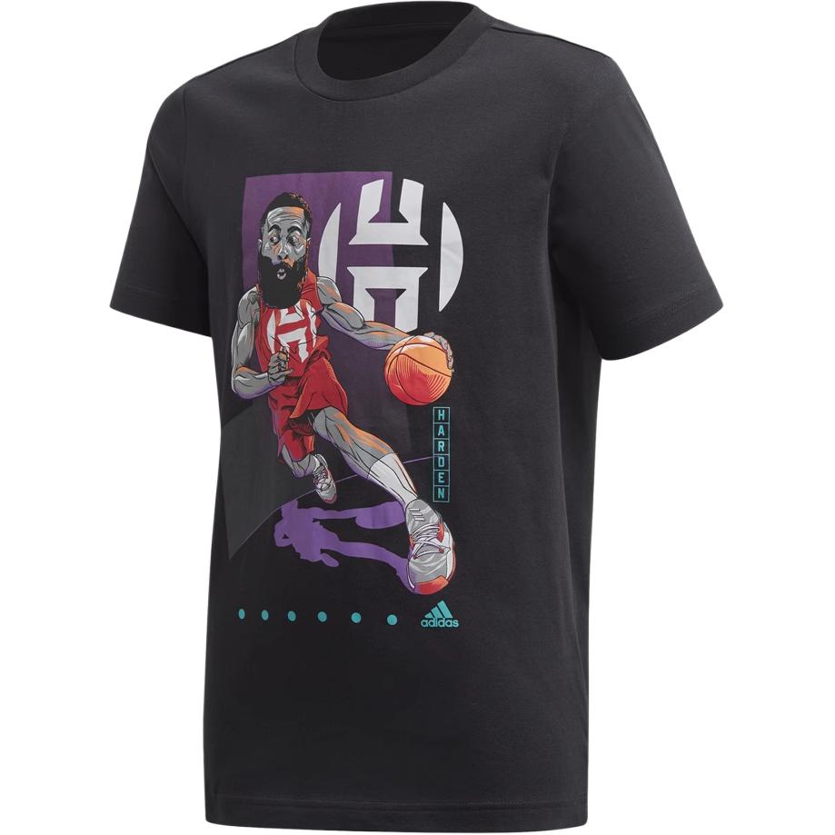 adidas Детские футболки с круглым вырезом Средние FT9174