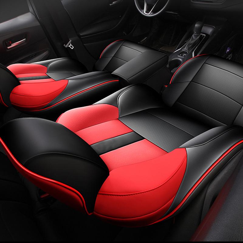Роскошная стильная чехол на сиденье автомобиля Для Toyota Выберите Corolla 2019-2025 Прочная искусственная кожа Подушка сиденья Автомобильные аксессуары Полный комплект