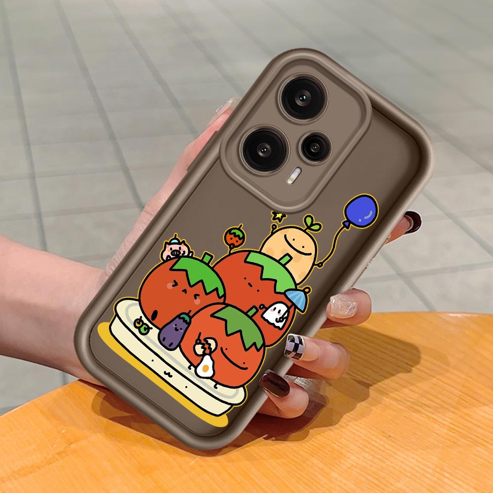 Soft Silicone Square Ladder Printing Pattern Phone Casing Full Cover Camera Shockproof Protection Rubber Case for Xiaomi Redmi