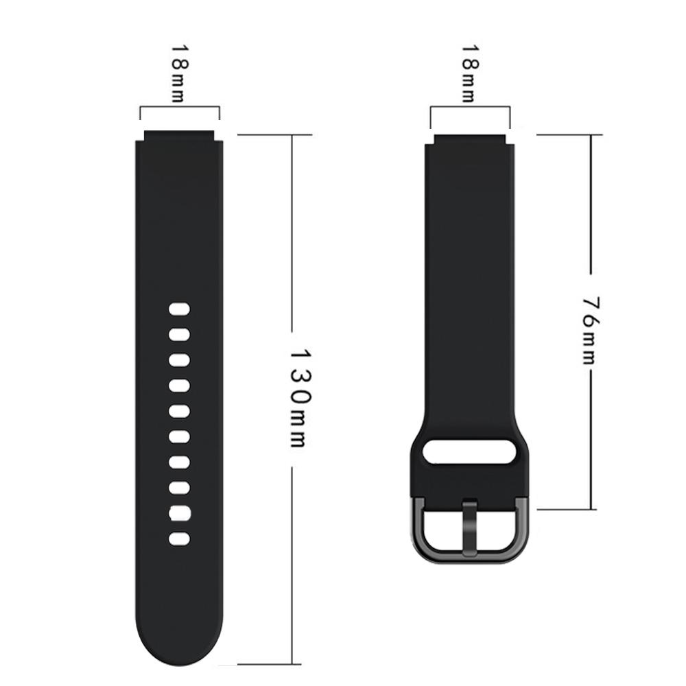 Силиконовый ремешок для часов Huawei Watch GT5 Pro & GT5 (41 мм, 42 мм) - Дышащий, Водонепроницаемый, Классическая пряжка, Несколько цветов