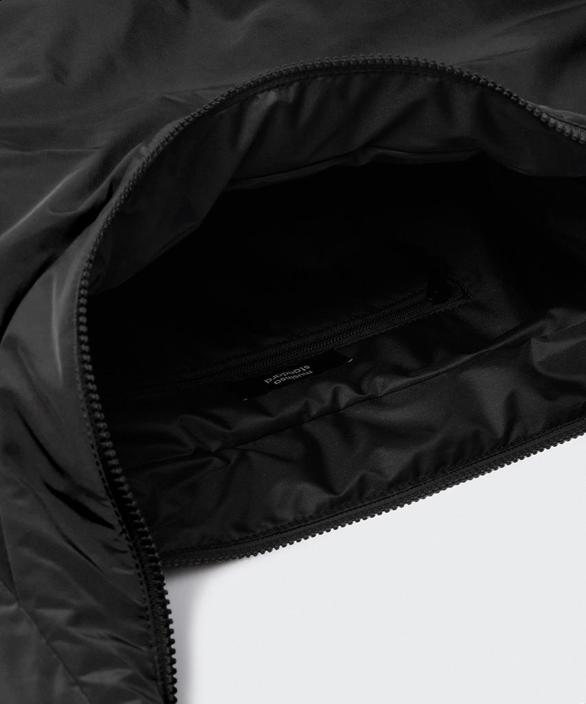 Musinsa Standard Soft Shell Hobo Crossbody Bag [Black]