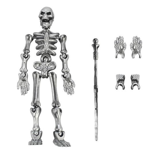 3D-печатная фигурка скелета, подвижная, с несколькими суставами, коллекционная игрушка, настольное украшение для детей, художников, коллекционеров