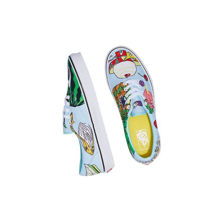 Vans Кеды Era Canvas Low Top для скейтбординга Унисекс Кроссовки Синие VN0A5EFN5L6