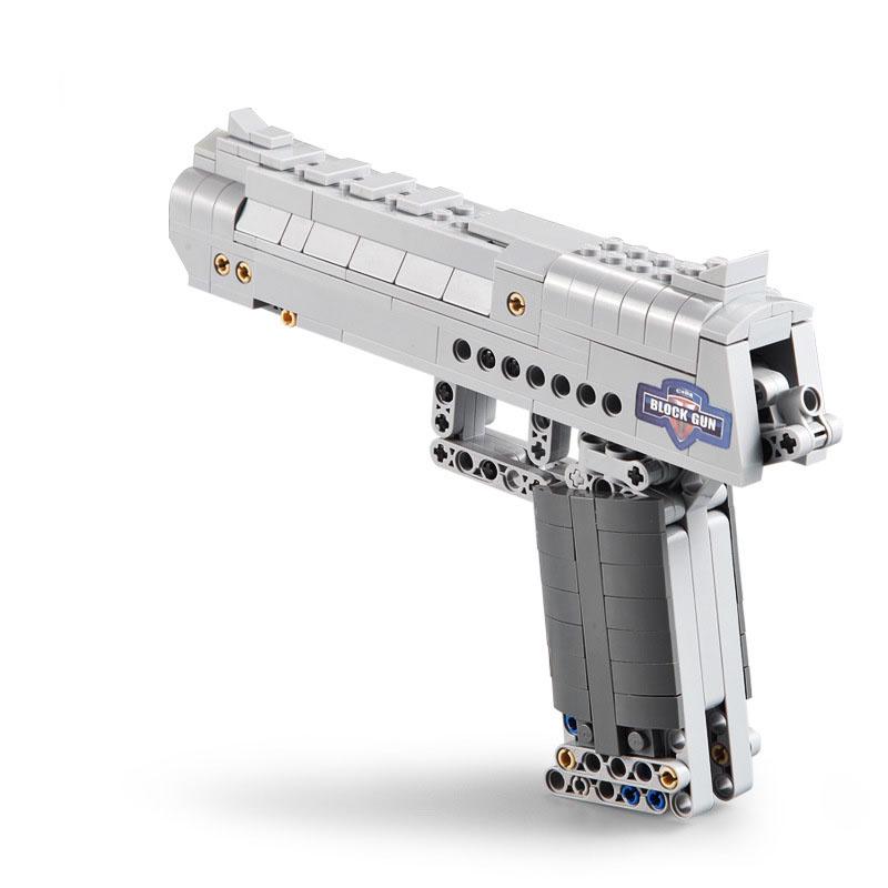 Пистолет Desert Eagle MK23, пистолет-пулемет Узи, военные строительные блоки ww2 для технической полиции
