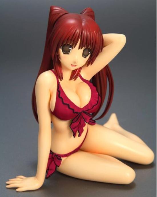 Kotobukiya To Heart 2 Tamaki Kousaka Red Bikini Scale PVC Complete Figure Model Limited Ver. 1/7 Pre-painted (Miyazawa Edition)