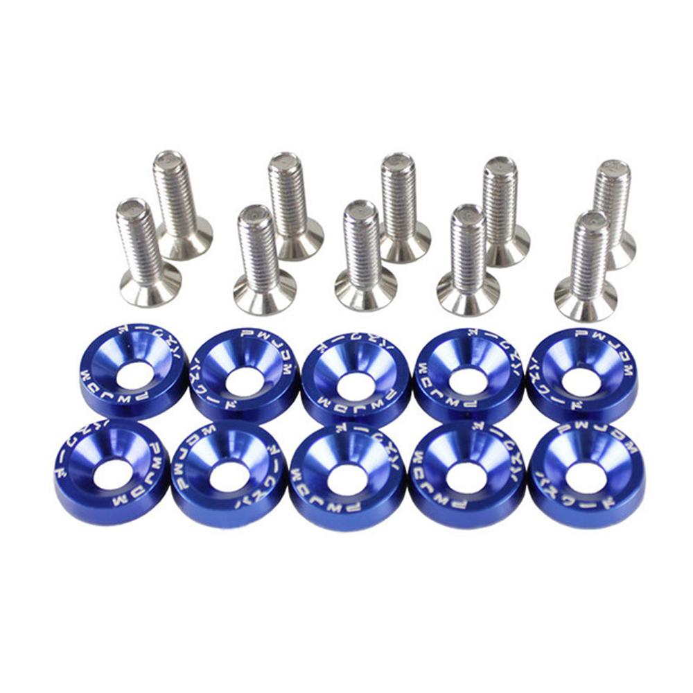 styling Car Fasteners M6 Car Modified Bolts License Plate Bolts Car Modified Washer JDM Washer