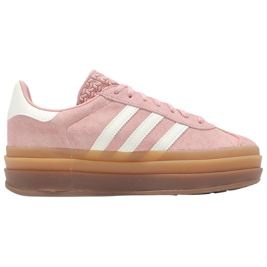 adidas Женские кроссовки Gazelle Bold Wonder Mauve Розовые Молочно-белые Резиновая подошва JS3903