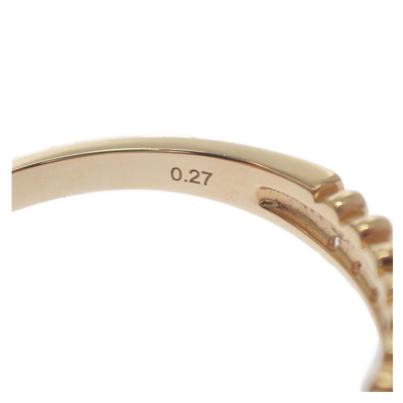 no brand  #12(JP Size) ring K18 yellow gold Women