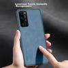 Honor 30 Pro Phone Case, Honor 30 Pro Full Lens Protection, Silicone Soft Edge, Shockproof, Ultra-Thin, Simple And Leather Texture Case, Quiet Black