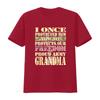 Mens My Grandson Is A Soldier Proud Army Grandma Military s T Shirt Black 2X Large vintage Washed designer clothes Stretched