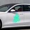 Милая наклейка с персонажем для автомобиля, Забавная виниловая наклейка для ноутбука, Водонепроницаемая мультяшная наклейка для скейтборда, Снимаются без следов, Долговечные наклейки, Детская комната