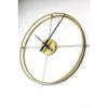 Минималистичные металлические настенные часы из золота и кованого железа в испанском и скандинавском стиле, 60 см, золото