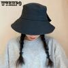 WTEMPO 1PC Simple Solid Color Bow Big Brimmed Sun Hats Spring Summer Versatile Windproof Sunscreen Hats Lightweight Bucket Hats