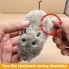 1/5pcs Cat Toys Fun Interactive Plush Wind-Up Mouse Toy for Cats Dogs and Kids Mechanical Moving Animal Toy for Playtime Pranks