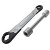 Angle Stop Wrench Set Professional Ni Plated Steel Plumbing Wrench Angle Stop Removal Tool