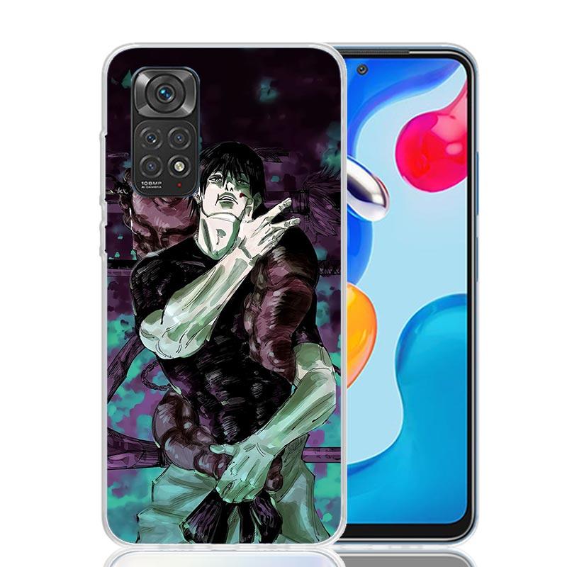 Kaisen J-Jujutsu Fushiguro Toji Phone Case For Xiaomi Redmi Note 10 9 9S 8 8T 7 5 Mi 12T 11T 10T 9T 15 Pro 14 Ultra 12 11 Lite 1