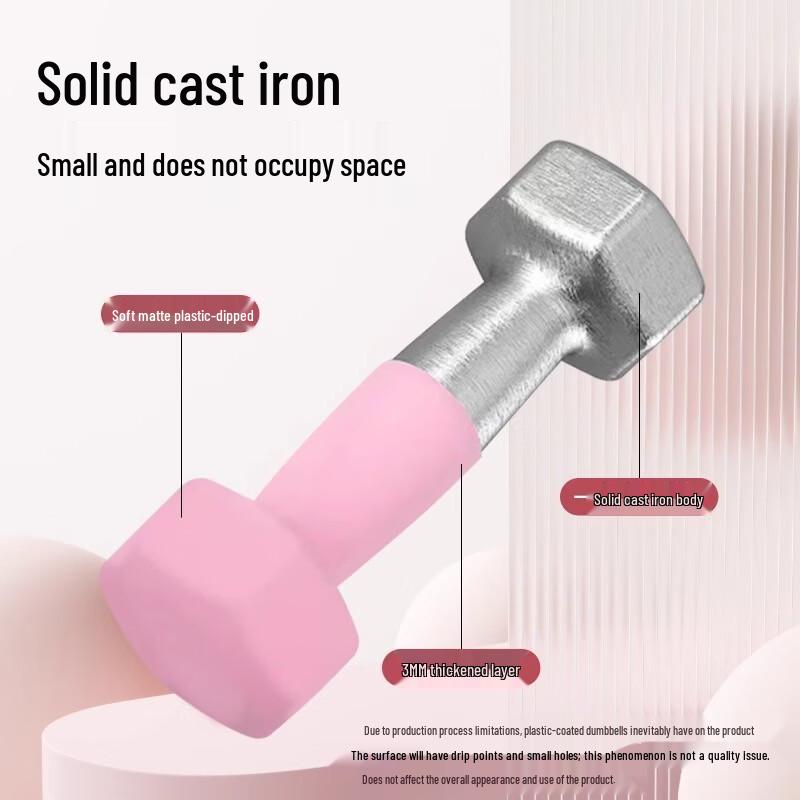TLXT Hexagonal Dipped Dumbbell