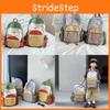 School Kids Casual Backpack With Lightweight Nylon Material And Design Playful