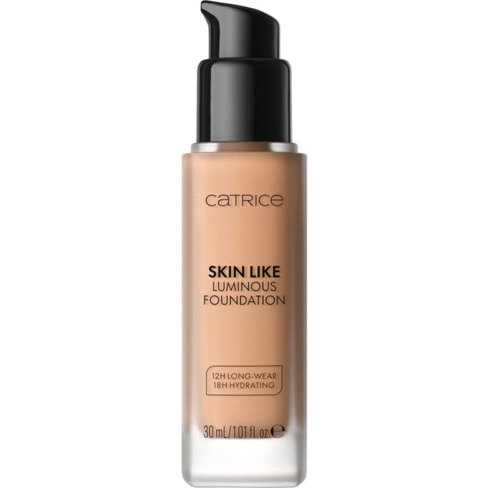 Fond de teint - CATRICE - Skin Like Luminous - 033N - 30 ml - Fini lumineux longue tenue & hydratant