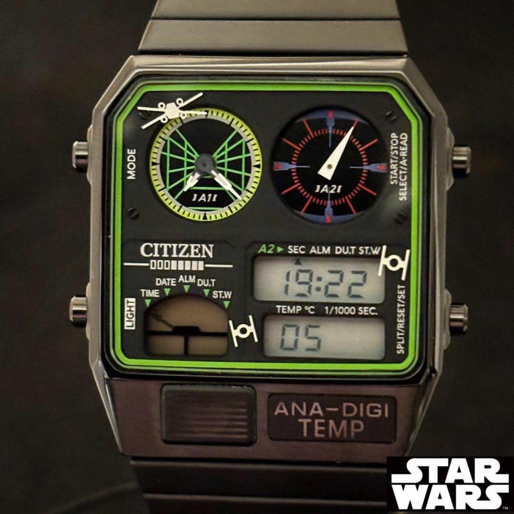 Used STAR WARS / Display Special Price / Citizen / Men's Watch / Extremely Rare