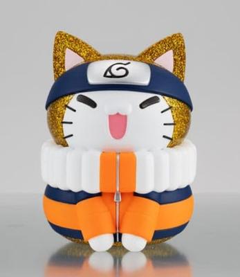MegaHouse Узумаки Наруто Золотой Взгляд Проект МегаКот NARUTO Гигантский Ньяруто Серия Перезапуск Многоцветная Коллекционная Фигурка MH839528 Идеально для фанатов аниме