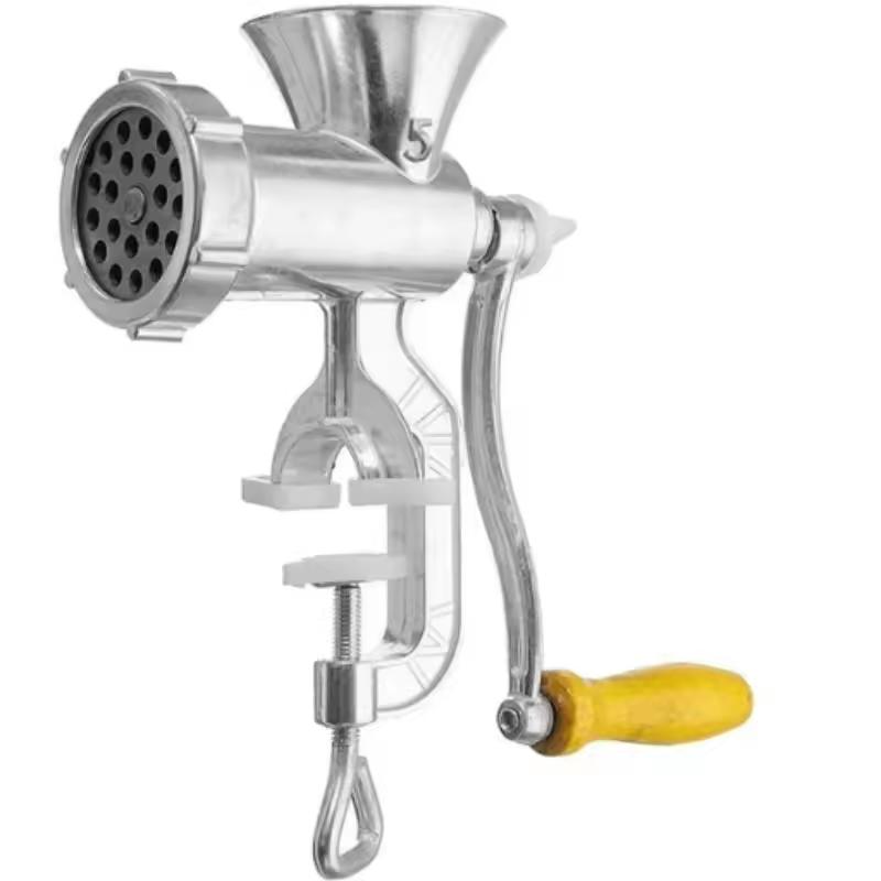 Household Manual Meat Grinder 1PCS Hand Crank Homemade Sausage Machine Sausage Machine Cutting Chopping Chili Grinding Stirring Vegetable Chopper
