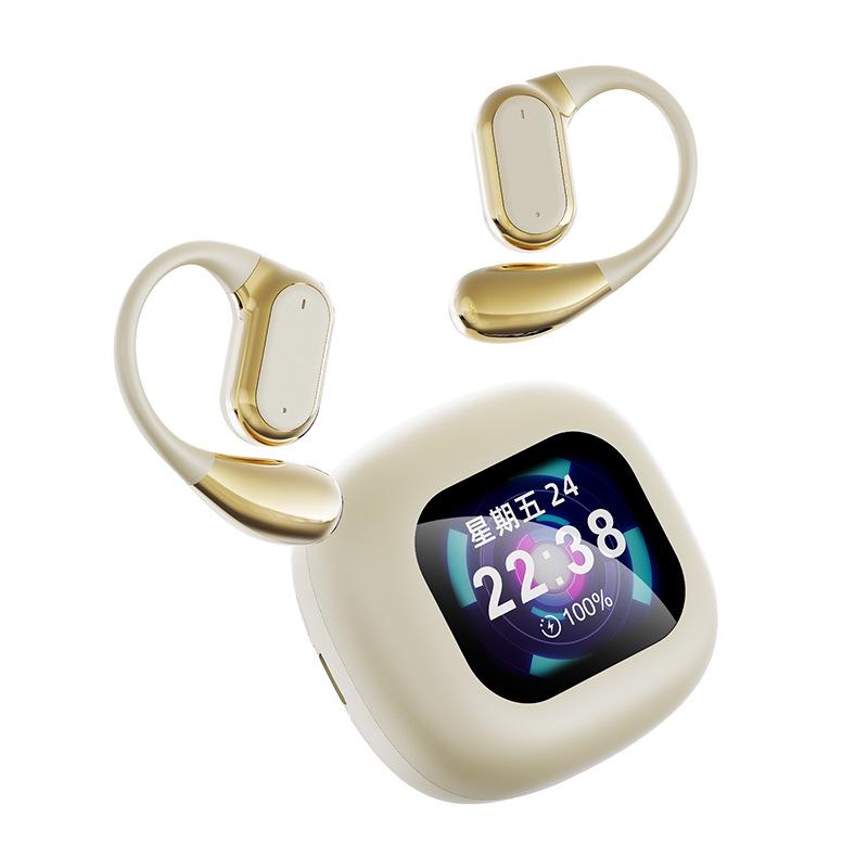 Беспроводные Bluetooth-наушники-вкладыши V8 Display A9pro с AI-переводом и шумоподавлением A10ANC V20