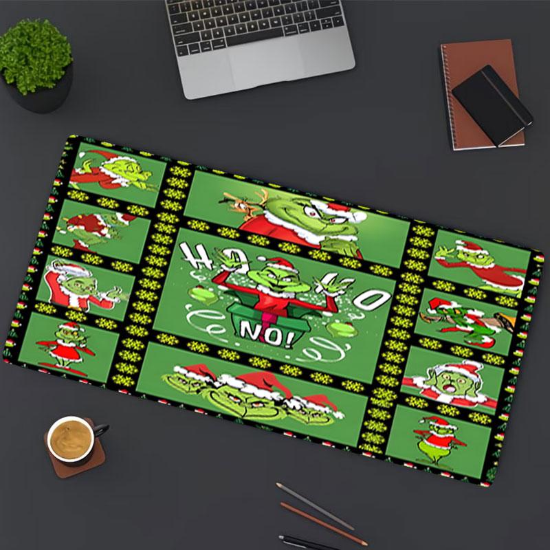 The Grinch Print Mouse Pad, for Keyboard Pad Laptop PC Mat for Office Home Use, Desk Decor, Perfect Birthday Gift for Gamers