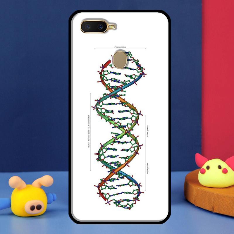Наука ДНК Химия Чехол Для Oppo A16 A76 A96 A58 A78 A98 A5 A9 A91 A15 A17 A77 A52 A72 A74 A94 A54S A57S Обложка